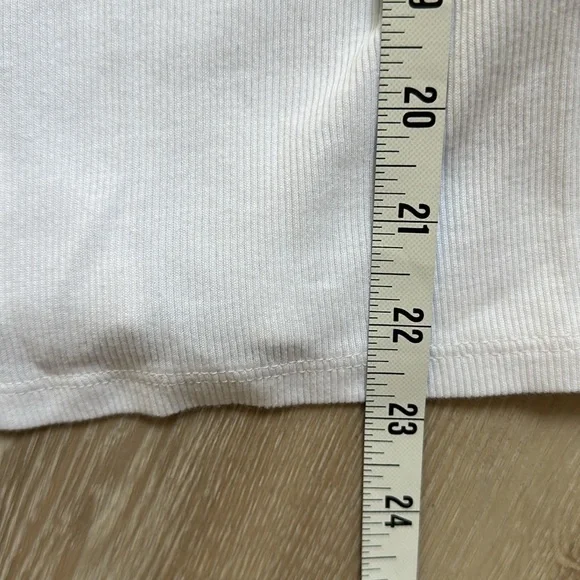 J Crew Fine rib racer back top - Picture 4 of 5